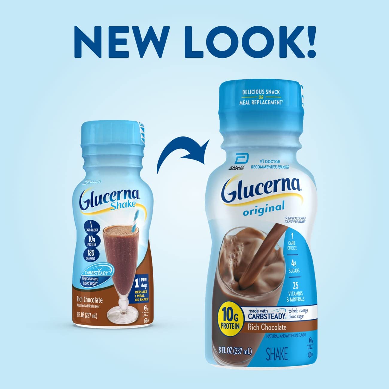 Glucerna Nutritional Shake, Diabetic Drink to Support Blood Sugar Manage Glucerna