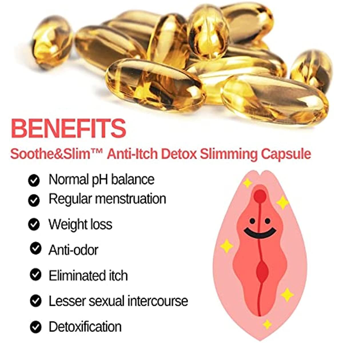 iscentan Soothe&Slim Anti-Itch Detox Slimming Capsule,Instant Anti-Itch Detox Slimming iscentan