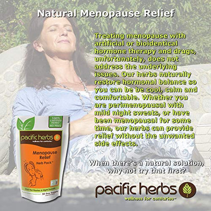 Pacific Herbs Natural Menopause Relief Herb Pack
