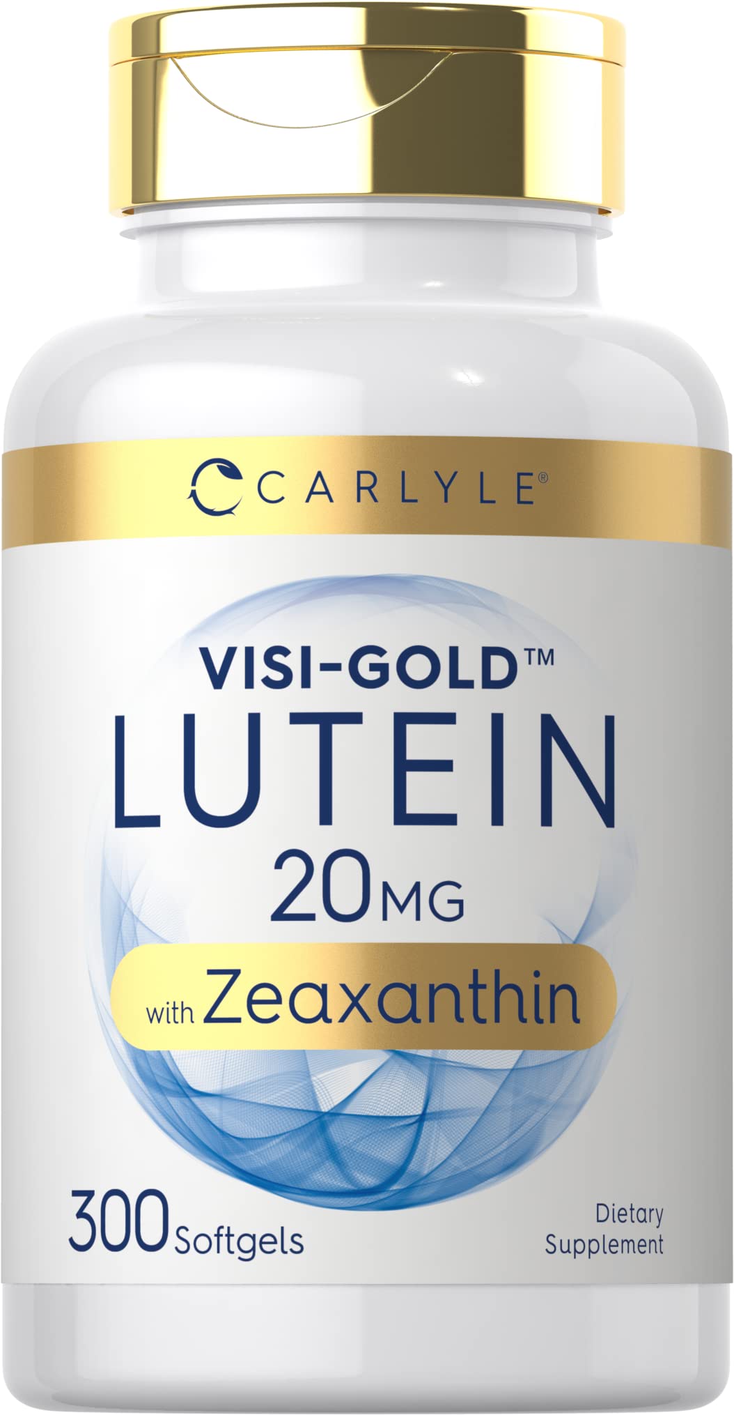 Carlyle Lutein and Zeaxanthin 20mg | 300 Softgels | Eye Health Vitamins Carlyle