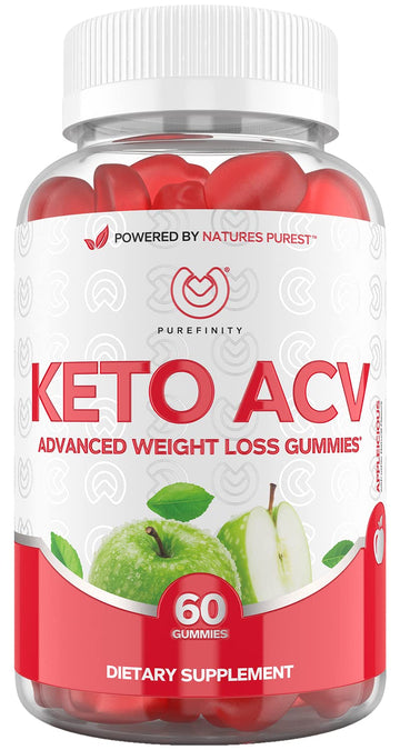 PUREFINITY Keto ACV Gummies to Support Weight Loss and Detox - True Form Keto ACV
