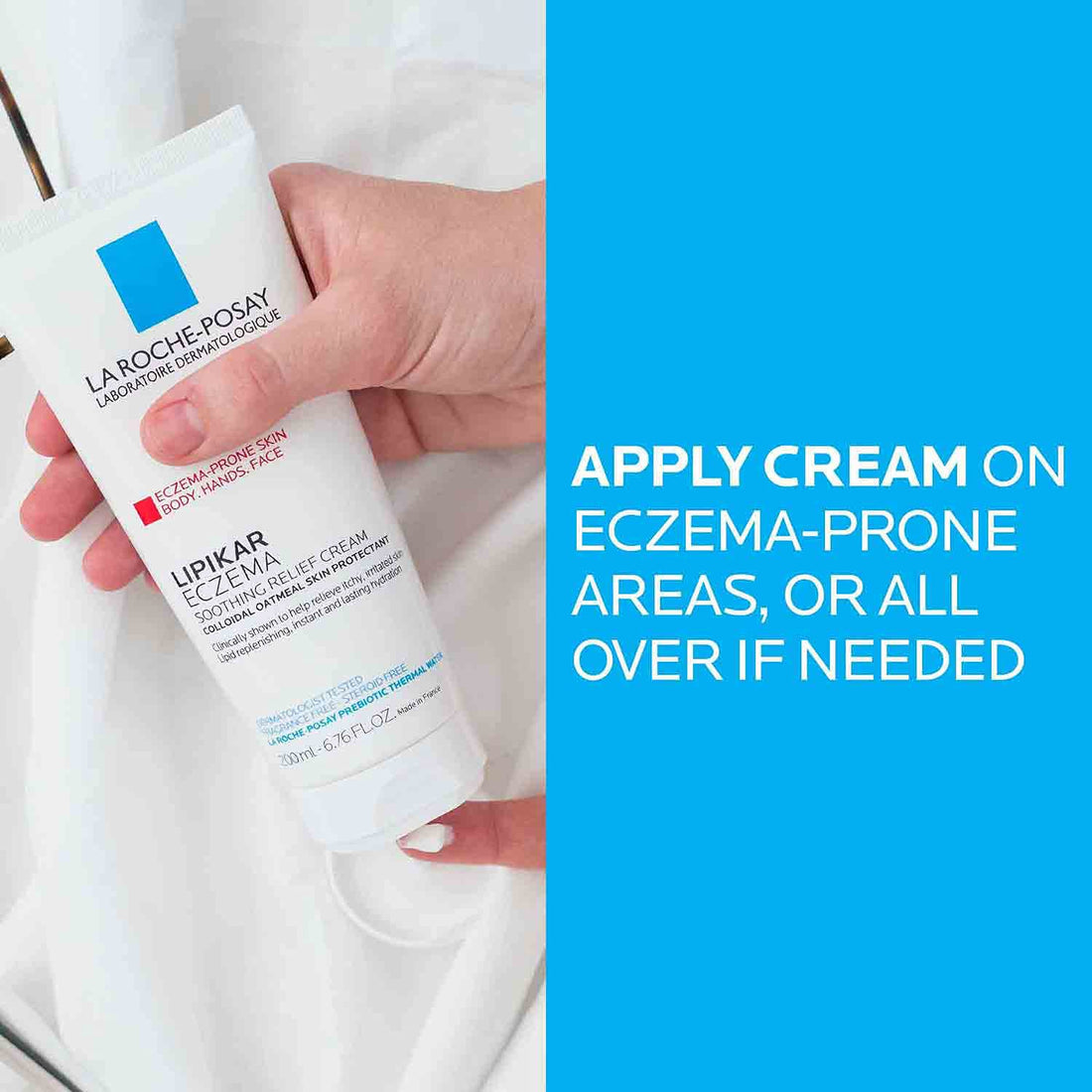 La Roche-Posay Lipikar Soothing Relief Eczema Cream, Face and Body La Roche-Posay