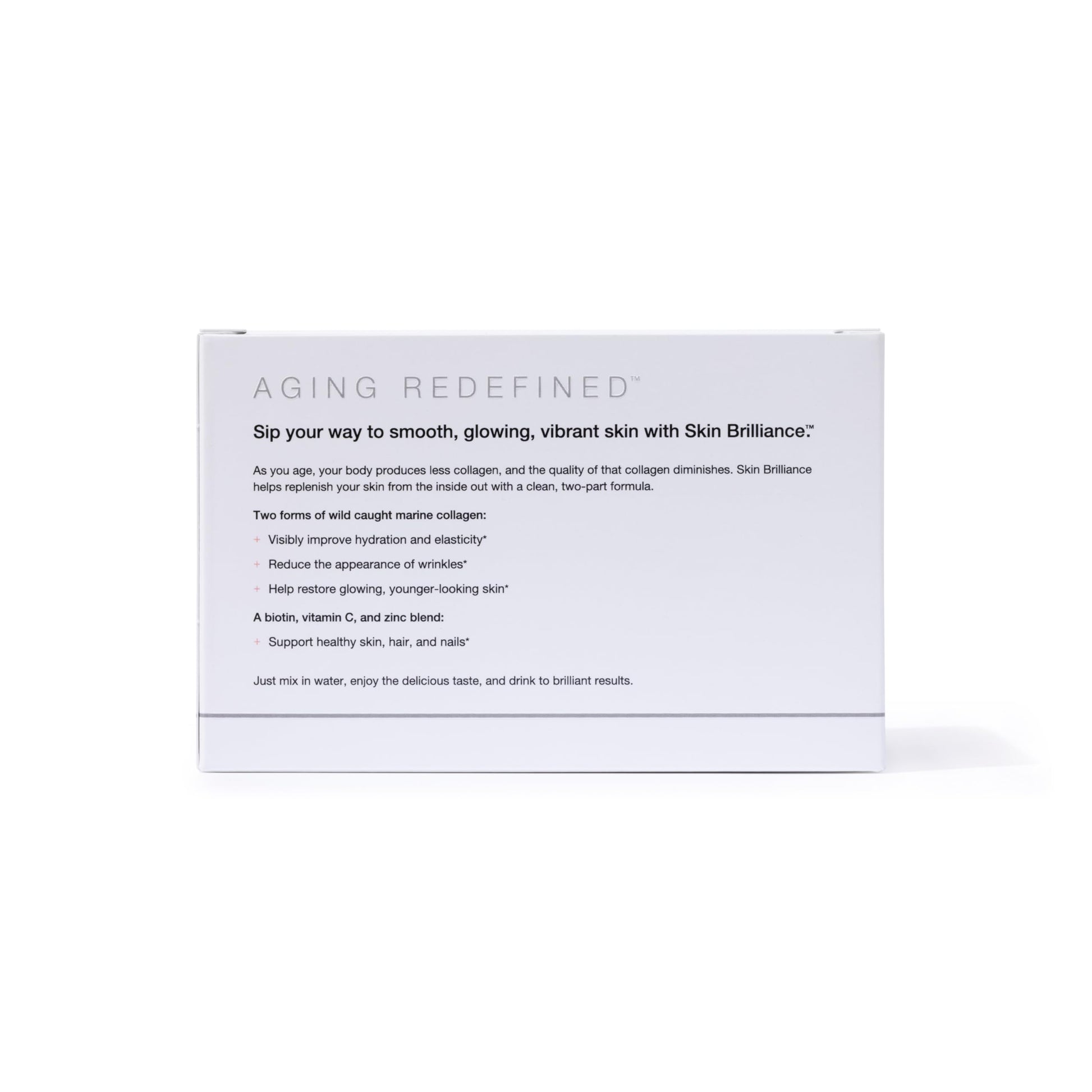 Serovital Skin Brilliance Marine Collagen – Hydrolyzed Marine Collagen Peptides Serovital