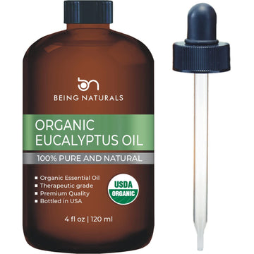 Organic Eucalyptus Essential Oil - Huge 4 FL OZ - 100% Pure & Natural – Premium Natural Oil