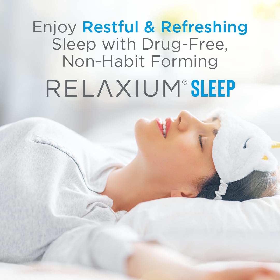 Relaxium Sleep Aid, 30-Day Supply, Dietary Supplement for Better Sleep Relaxium