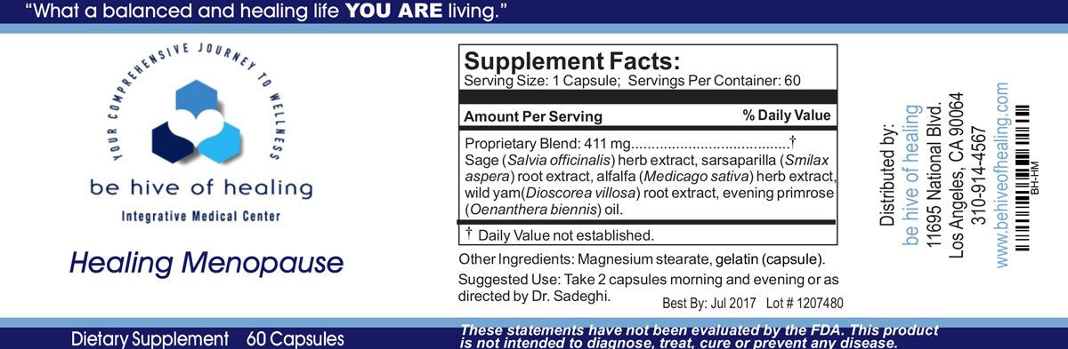 Healing Menopause Be Hive of Healing