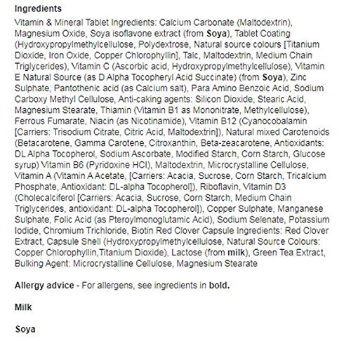 Vitabiotics Menopace Max - Dual Pack 84 Tablets/Capsules - 2 Pack Vitabiotics