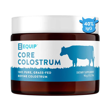 Equip Foods Core Colostrum - 100% Grass Fed Colostrum Powder 3,000mg, 40% IgG