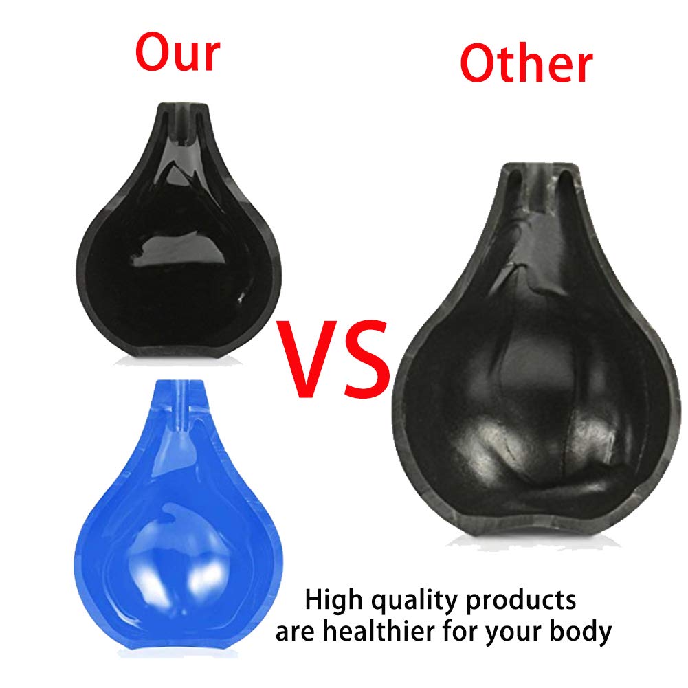 GNEGKLEAN Black Silicone Enema Bulb Kit 7.6oz Clean Anal Douche for Men Women with 19.7in GNEGKLEAN