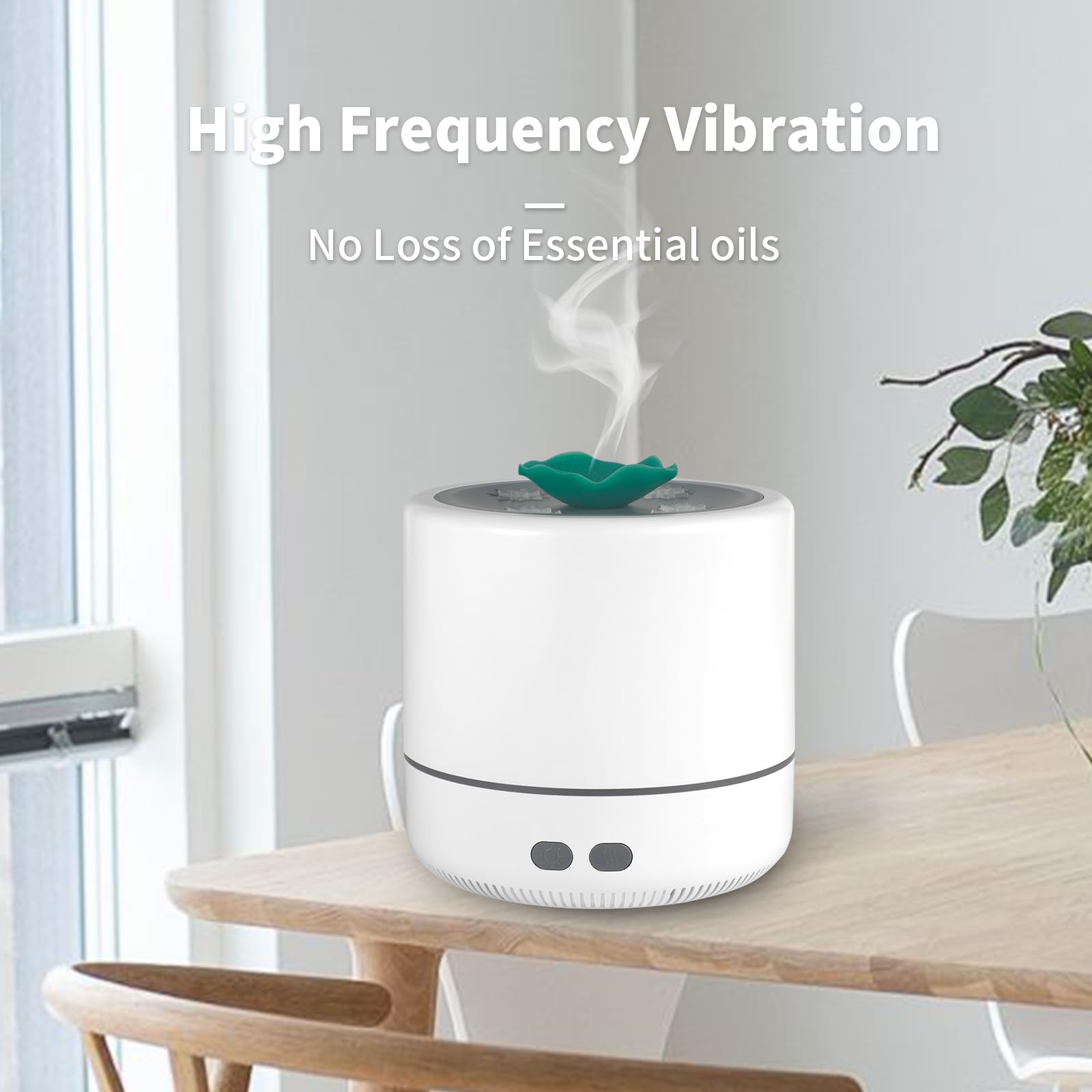 Essential Oil Diffuser, Plug in Silent Essential Oil Diffuser, Ultrasonic Aromatherapy Fragrant Oil XIAAGXUNA