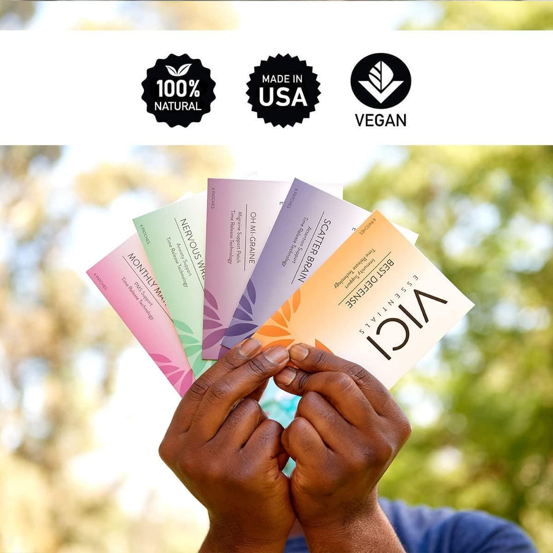 Vici Wellness Stress Less - (30 Patches)