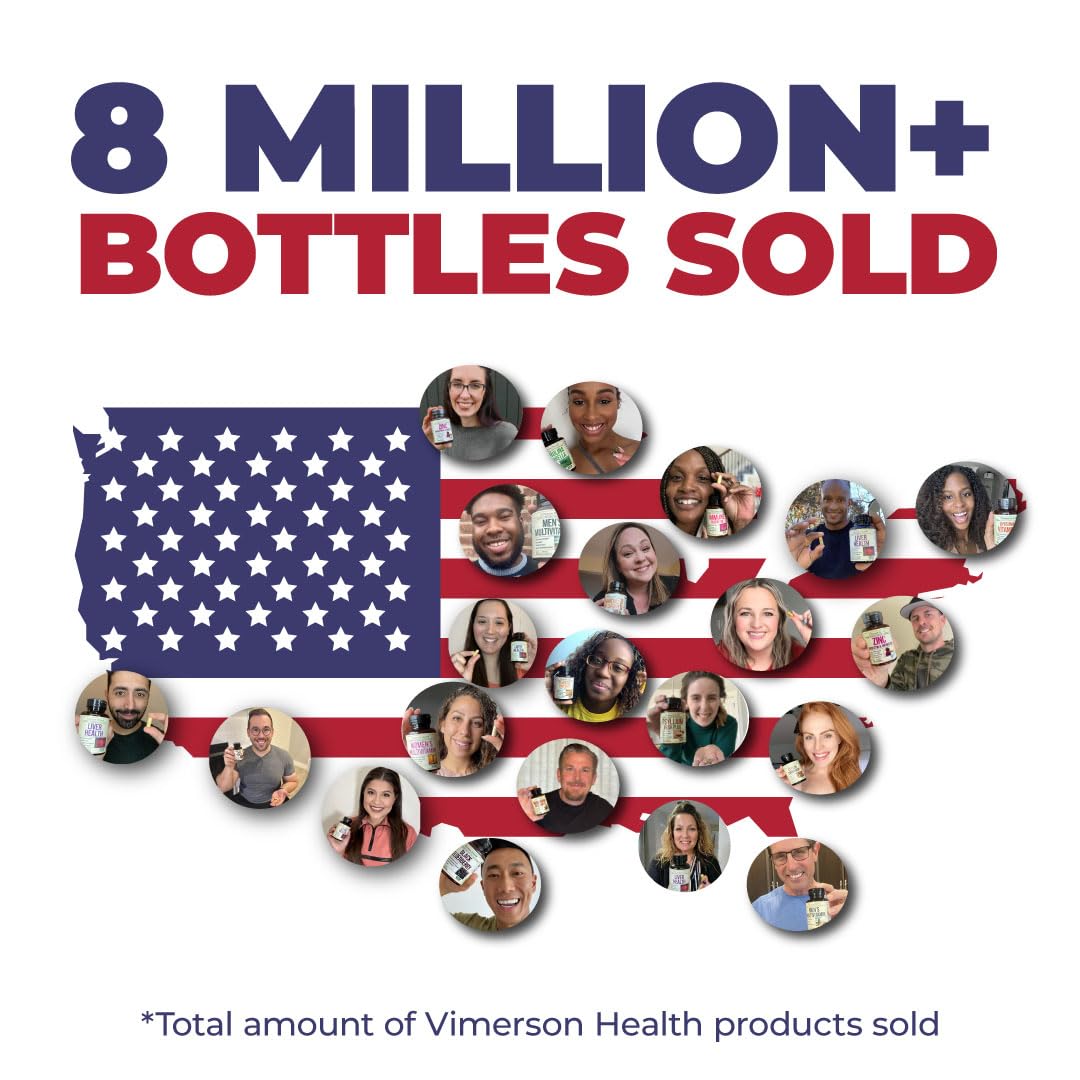 Vimerson Health Berberine Supplement with 3rd Party Tested Berberine 1200mg Per Serving Vimerson Health