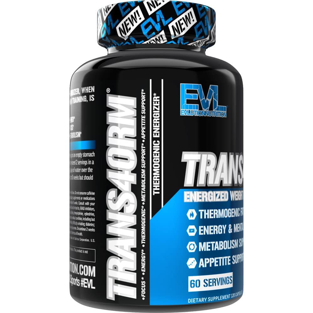 EVL Thermogenic Fat Burner Support - Fast Acting Weight Loss Energy and Appetite Evlution