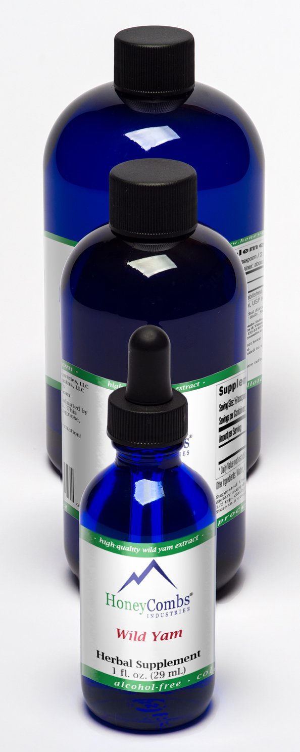 HoneyCombs Wild Yam – Supports Female Reproductive Health, PMS Relief and More 