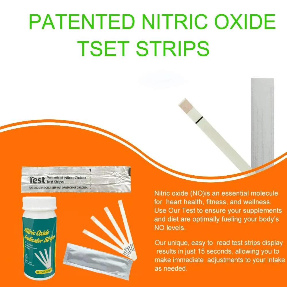 Nitric Oxide Test Strips [50strips]- Nitric Oxide Indicator Strips Work by Measuring The nitrites in Your Mouth to Indicate The Amount of Nitric Oxide in Your Body, get Results in just 10-15 Seconds…