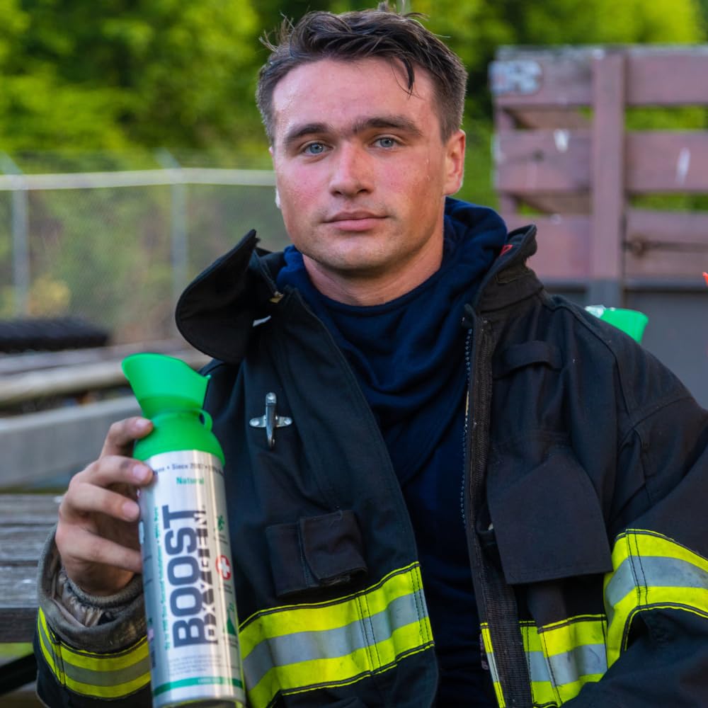 Boost Oxygen Supplemental Oxygen to Go | All-Natural Respiratory Support for Health, Wellness Boost Oxygen