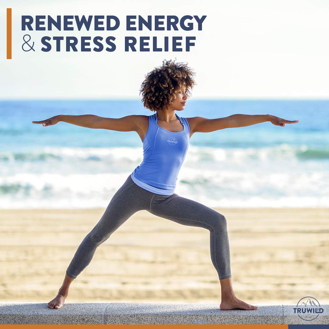 TruWild Adaptogen Blend with Cordyceps Maca Ashwagandha - Full Spectrum Mushroom TruWild