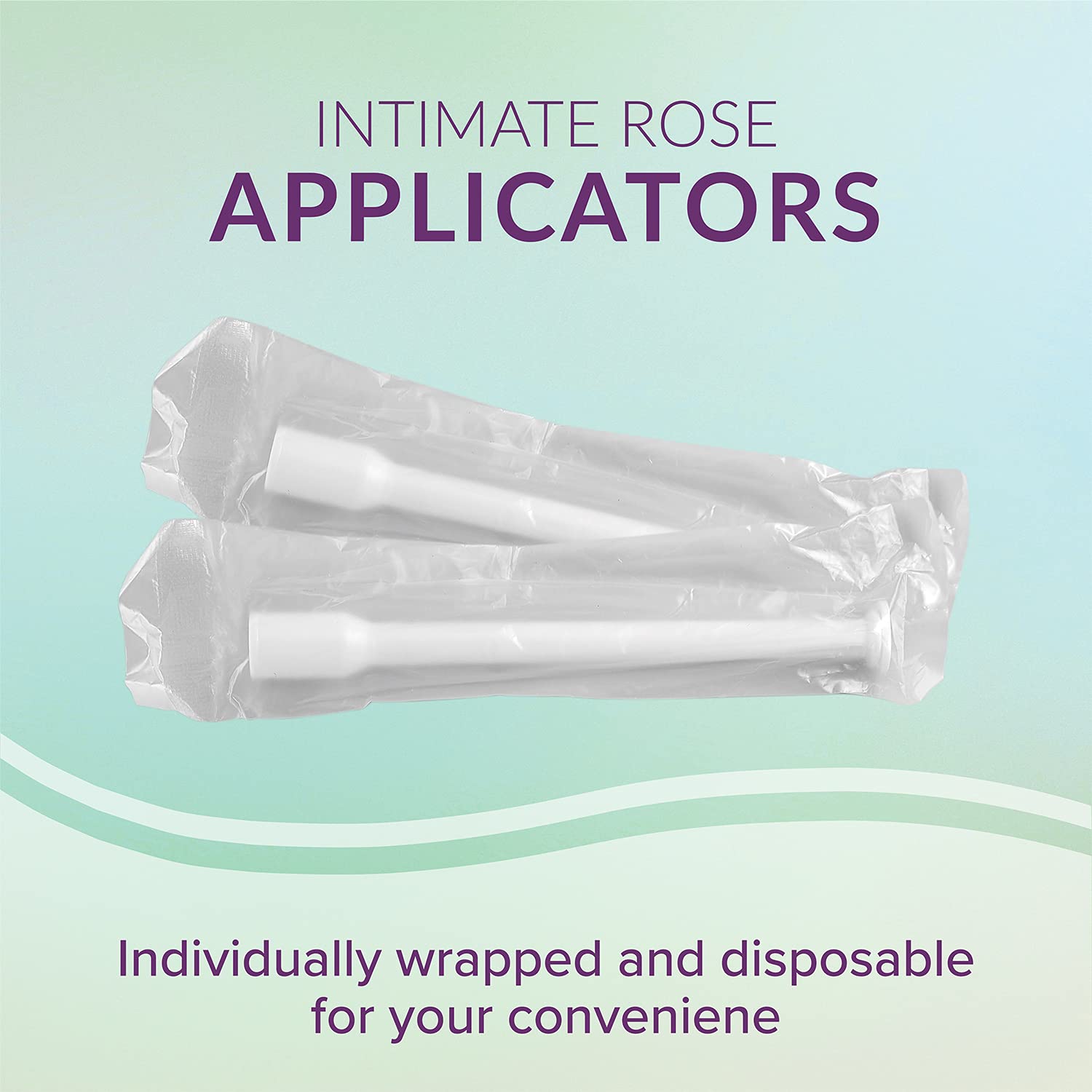Intimate Rose 30 Count Vaginal Suppository Applicators, Individually Wrapped, Disposable Applicator Intimate Rose