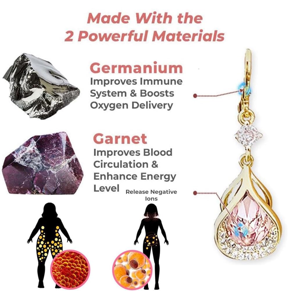 Lymphflow Magnetogen Earrings,Lymphatic Magnetotherapy Earrings,Lymphatic Earrings FleaCollar