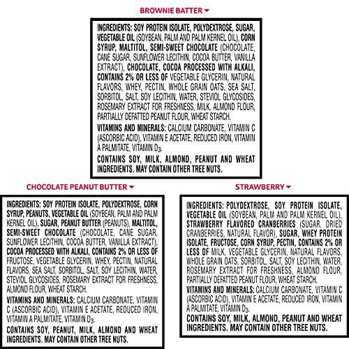 Kellogg's Special K Protein Meal Bars, Meal Replacement, Bulk Protein Snacks, Variety Pack