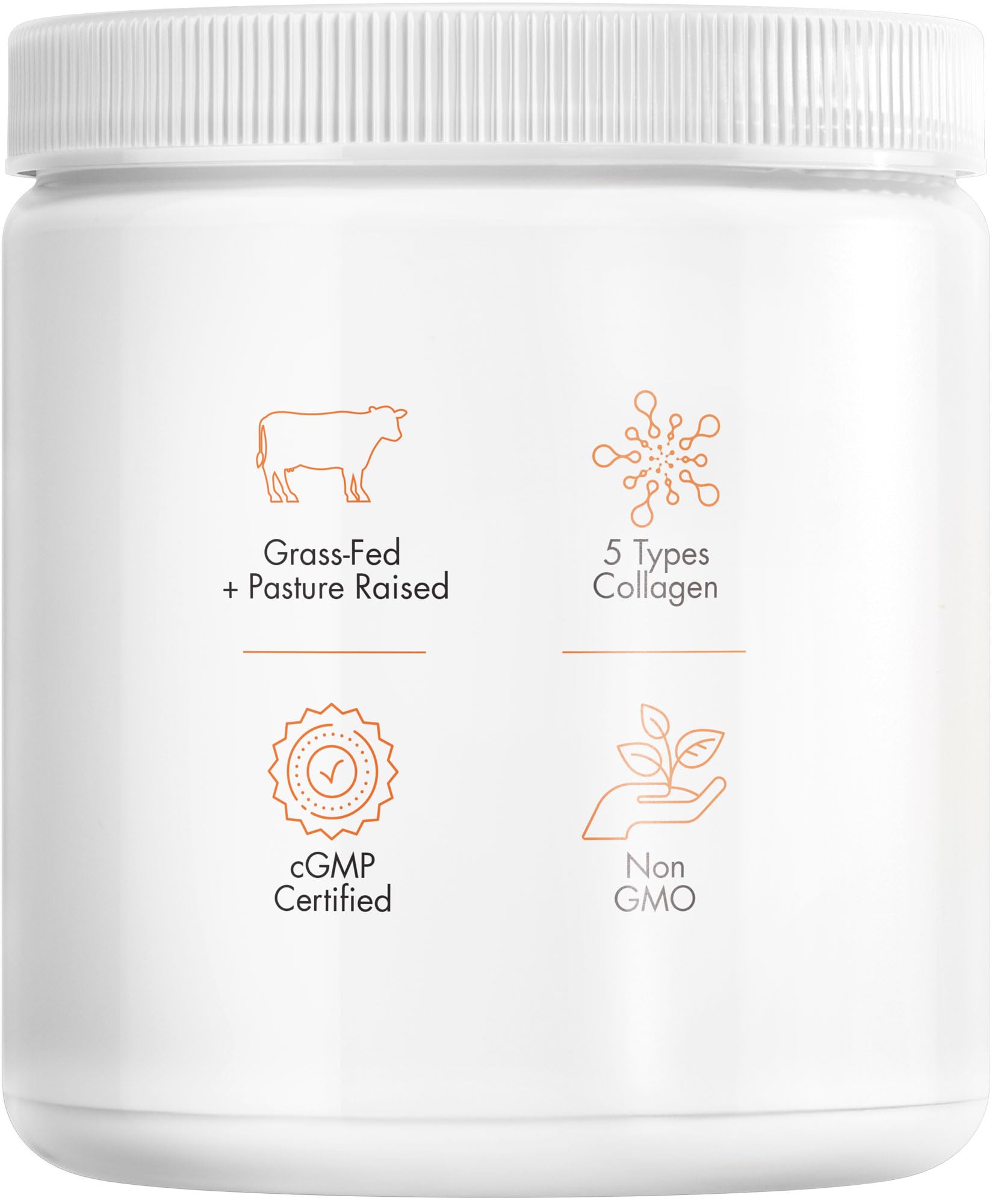 Codeage Multi Collagen Protein Powder Peptides, Hydrolyzed, Type I, II, III, V, X Grass Fed All in One Super Bone Codeage