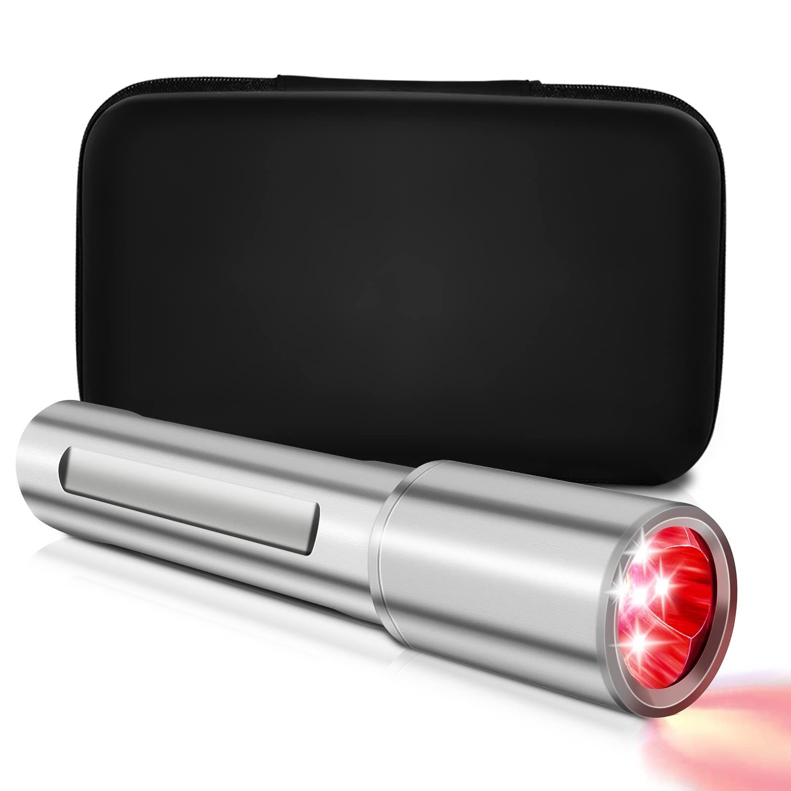 TherapSky Red Light Therapy Device w/Built-in Battery, Infrared Red Light Therapy Wand