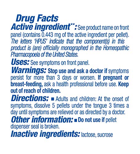 Boiron Histaminum Hydrochloricum 6C 80 Pellets Homeopathic Medicine for Allergy Relief Boiron