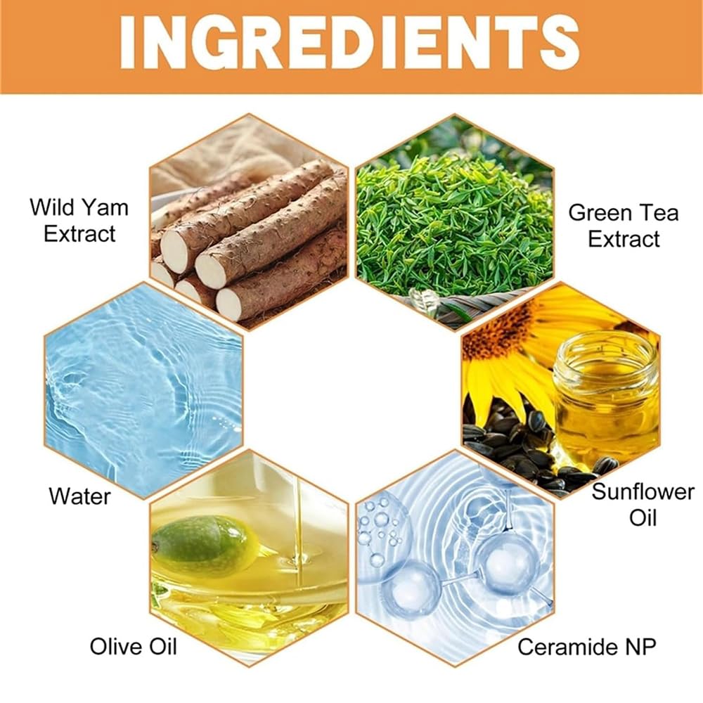 ELDEMA Wild Yam Cream - Annas Wild Yam Cream Organic for Hormone Balance, Women's Organic ELDEMA