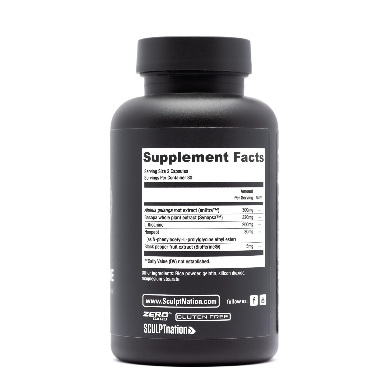 Sculpt Nation by V Shred Neuroctane Nootropic Brain Supplement for Concentration Sculpt Nation