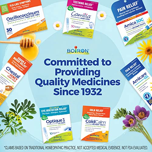 Boiron Cyclease PMS Relief Tablets for Symptoms from PMS of Bloating, Aches, Mood Swings, and Irritability Boiron