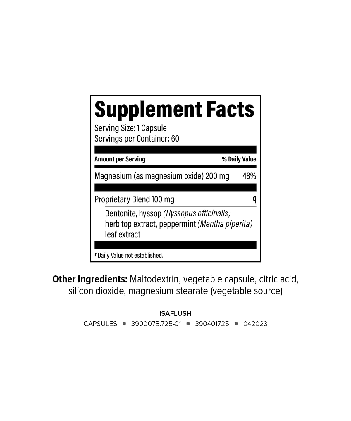 Isagenix IsaFlush - Gentle Digestive Support with Balanced Minerals Encouraging Isagenix