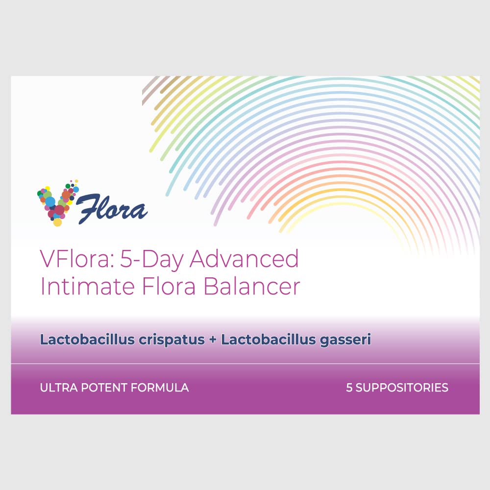 VagiBiom 5-Day Vflora (Lactobacillus crispatus + L. gasseri) to Balance Intimate Flora