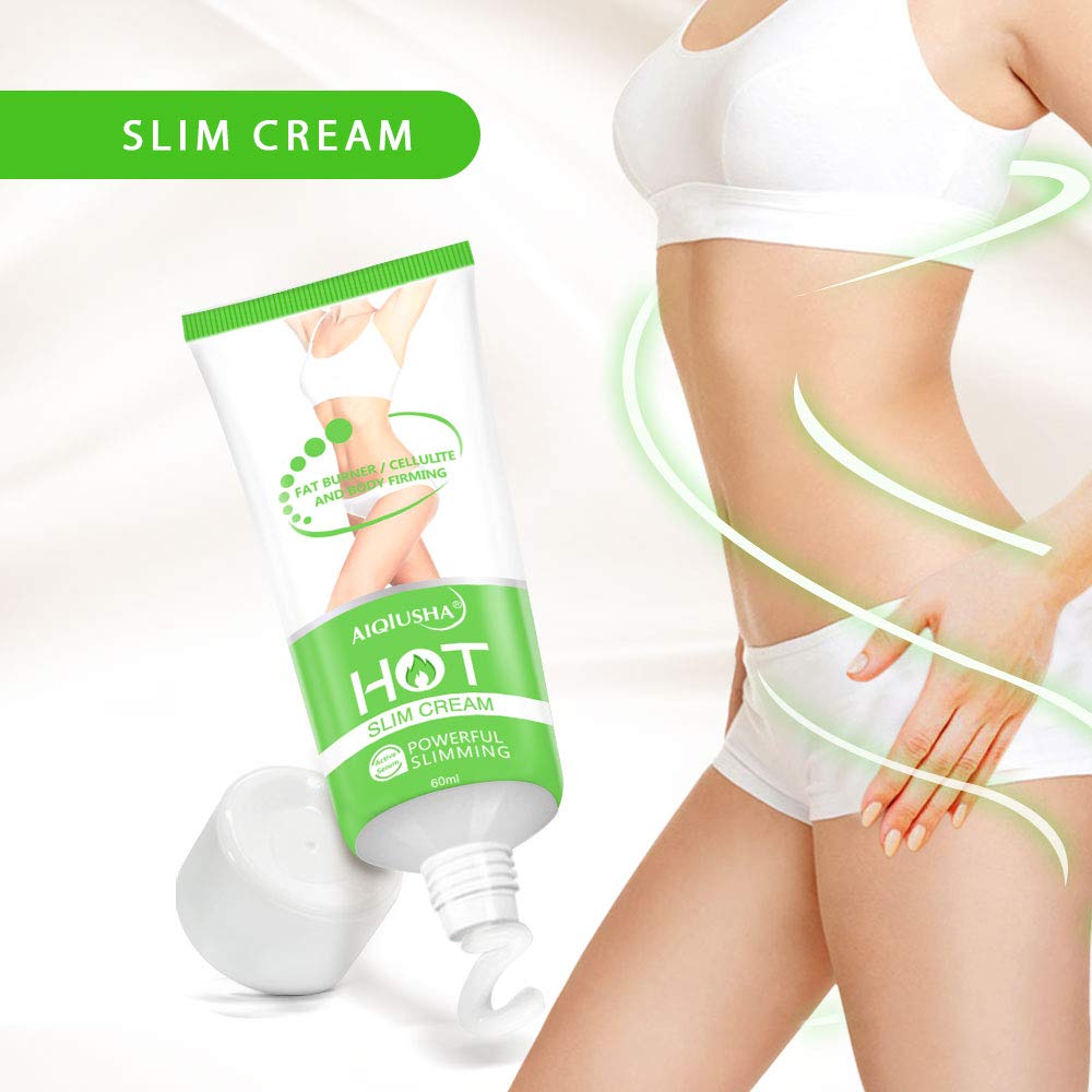 Hot Cream 2 Pack, Cellulite Slimming & Firming Cream, Body Fat Burning Massage Gel AIQIUSHA