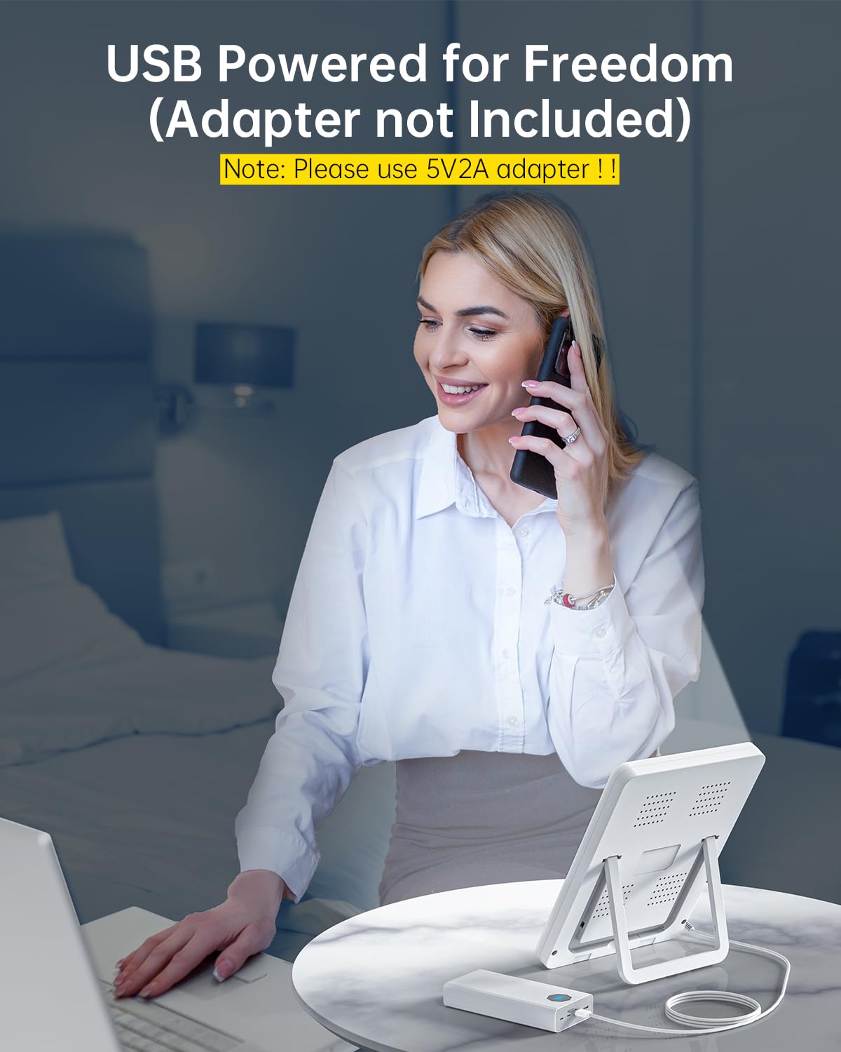 SUXIO Light Therapy Lamp - 10000 Lux Therapy Light, 3 Timing & Mode Happy Lamp SUXIO