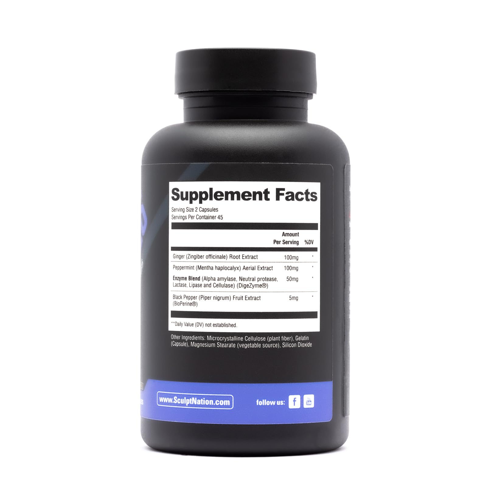 Sculpt Nation by V Shred Digestive Enzymes - Multi Enzyme for Digestion and Gut Health Sculpt Nation