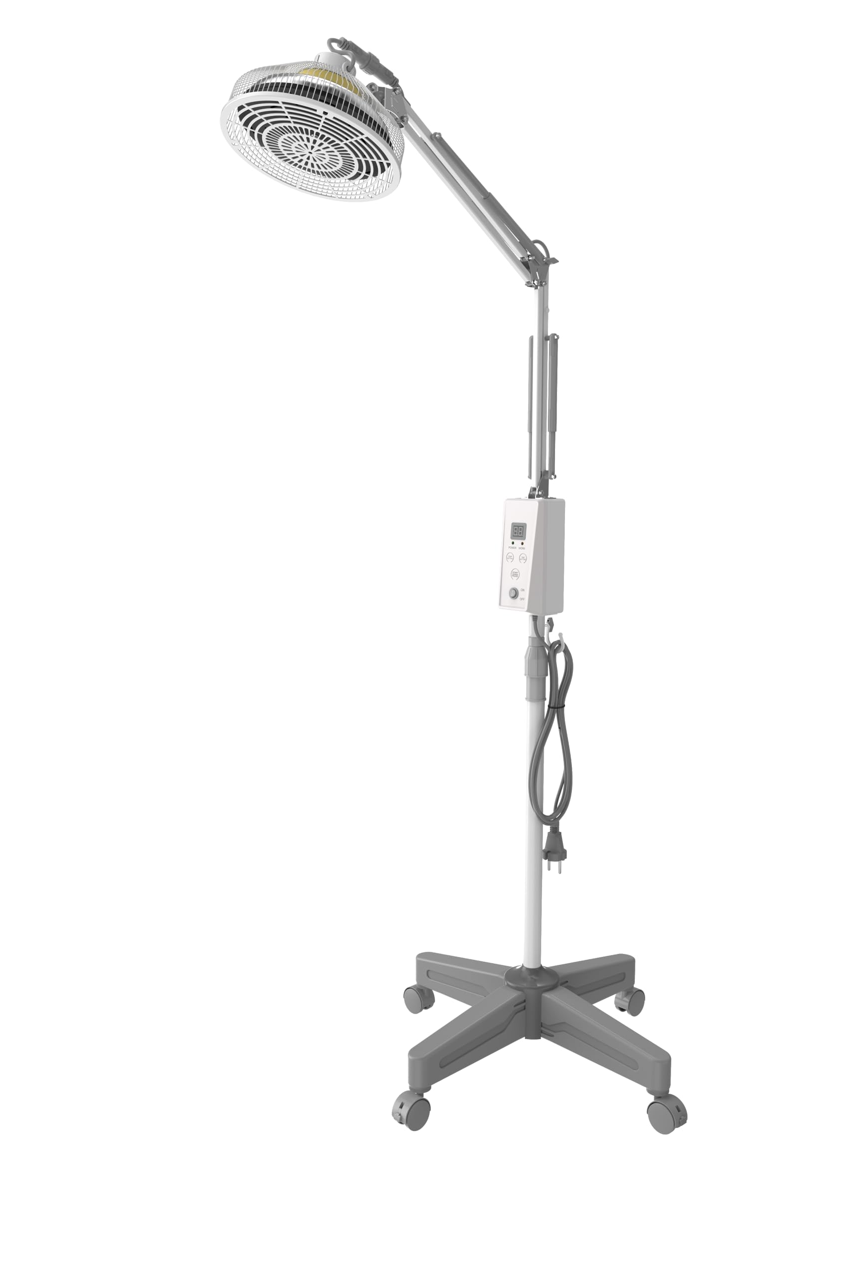 TDP and Infrared Red Light Therapy with Base, 2 in 1 Infrared Heat Lamp Device with 275W Bulb YUNCHI