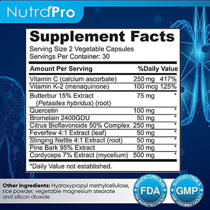 White Lung by NutraPro - Lung Cleanse And Detox.Support Lung Health