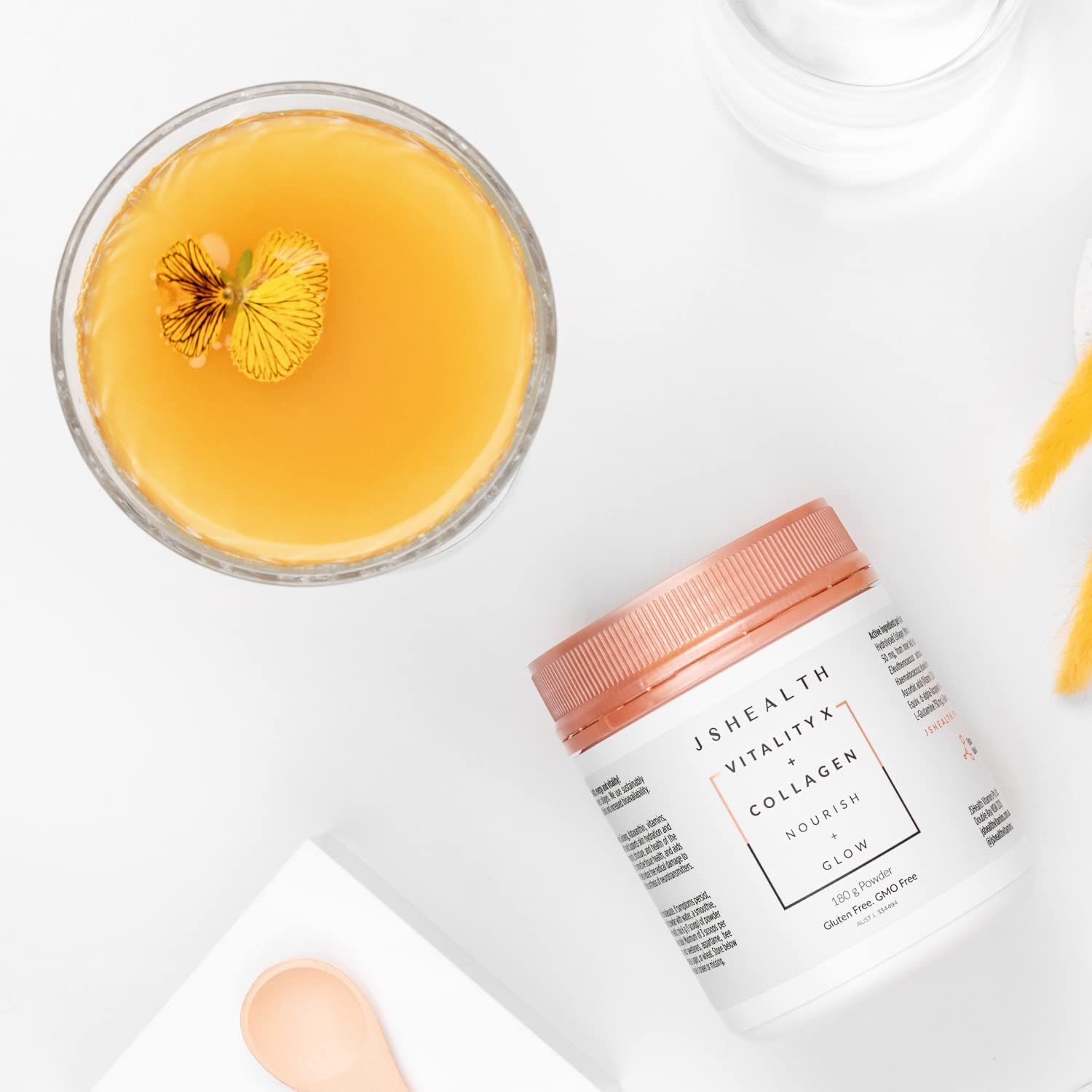 JSHealth Vitamins Vitality X + Collagen - Beauty Powder Supplement with Vitamins C & E JSHealth