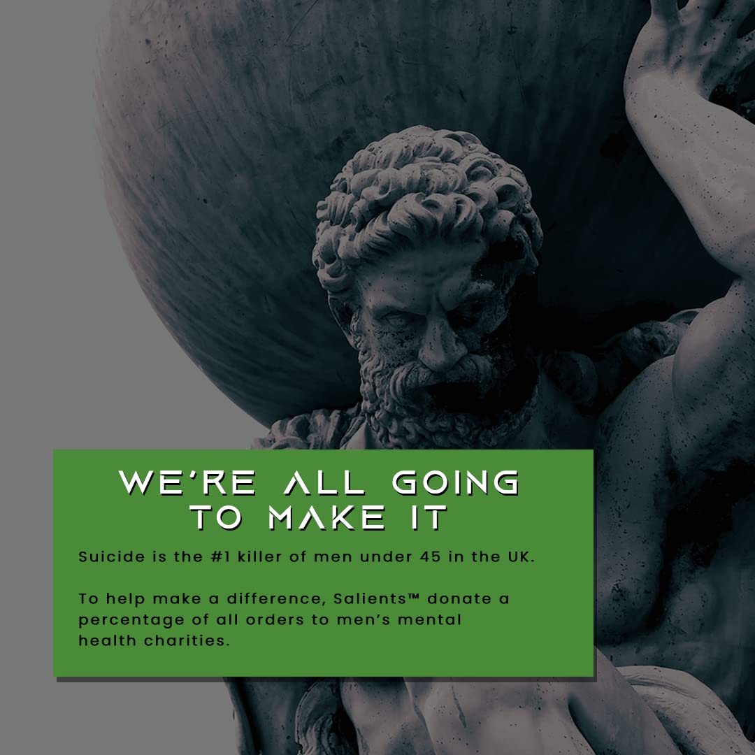 SALIENTS® ATHANASE® | Men's Super Greens Powder | Superfood Powder Blend Salients