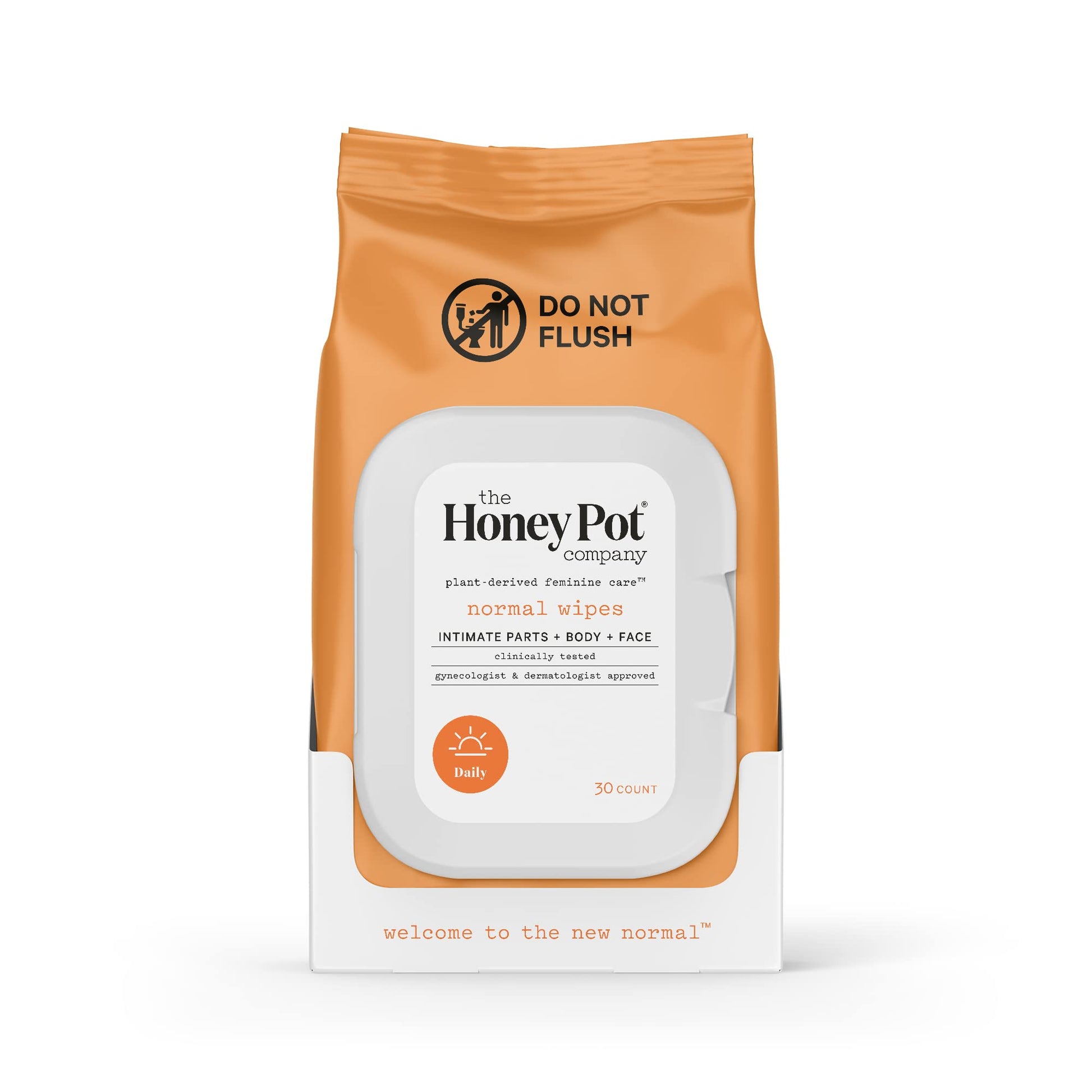 The Honey Pot - Feminine Wash & Feminine Wipe Bundle - Includes Unscented Ph Balance The Honey Pot Company