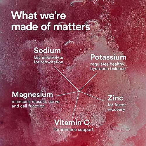 DripDrop Hydration - Electrolyte Powder Packets - Watermelon, Berry, Orange, Lemon DripDrop