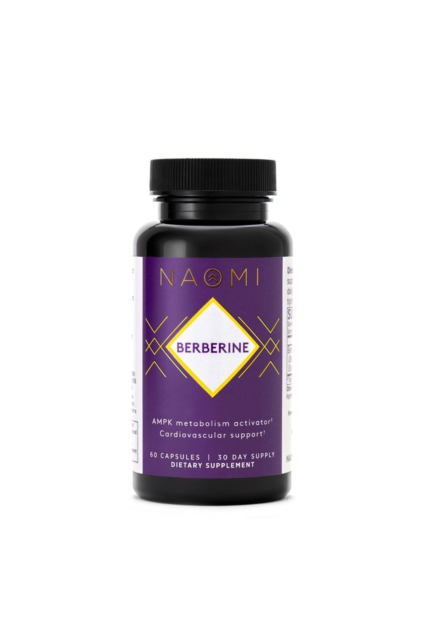 NAOMI Berberine 500mg - Immune Support & Normal LDL Cholesterol and Triglyceride