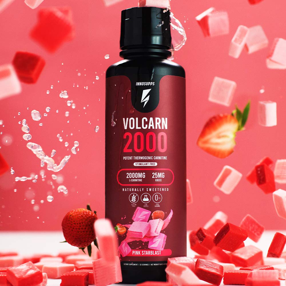 InnoSupps Volcarn 2000 - Advanced Fat Burning Liquid | L-Carnitine,GBEEC, Boost Energy InnoSupps
