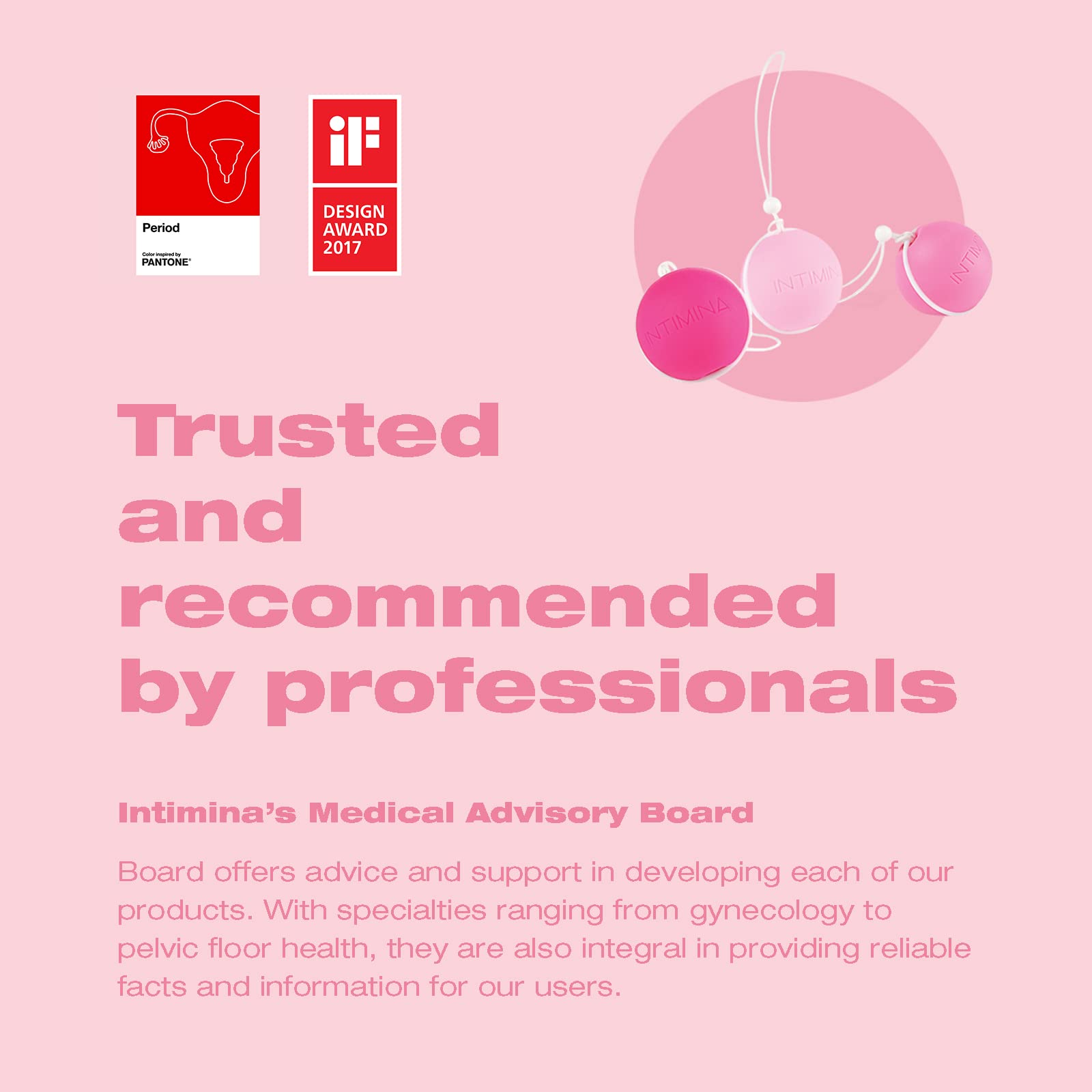 Intimina Feminine Moisturizer - Vaginal Moisturizer - Personal Lubricant for Women Water Based Lubrication INTIMINA