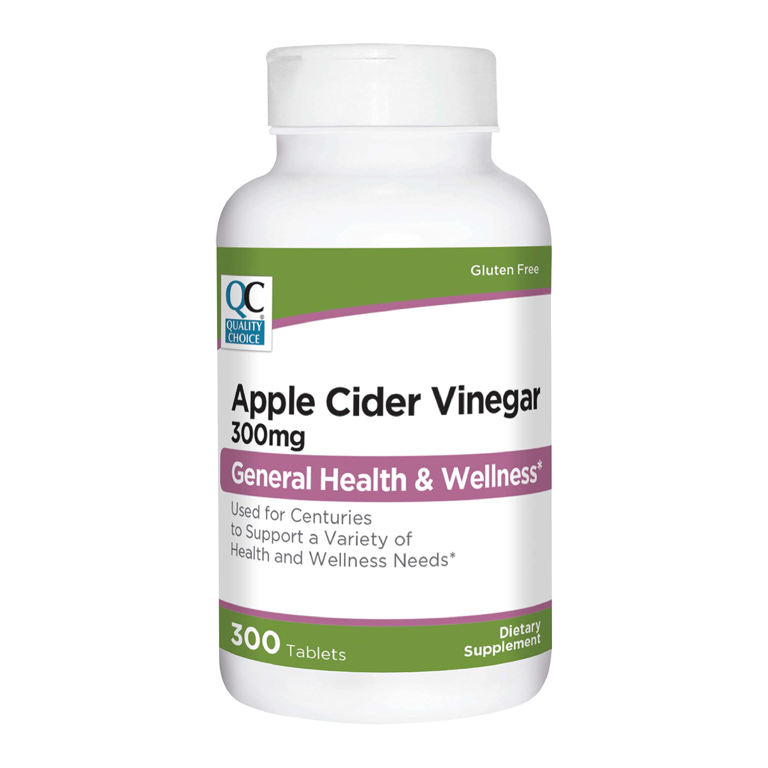 Quality Choice Apple Cider Vinegar 300 mg - General Health and Wellness - Dietary Supp