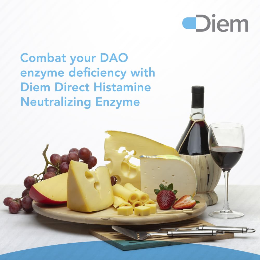 Omne Diem Histamine Digest DAO 30,000 HDU - 60 Caps - Histamine Neutralizing Omne Diem