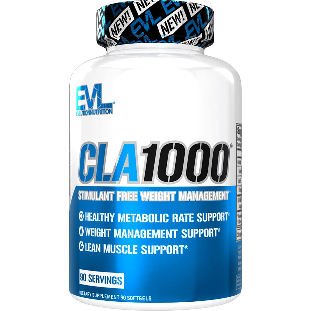 Conjugated Linoleic Acid CLA Pills - CLA 1000mg Diet Pills to Support Weight Loss Fat Burning
