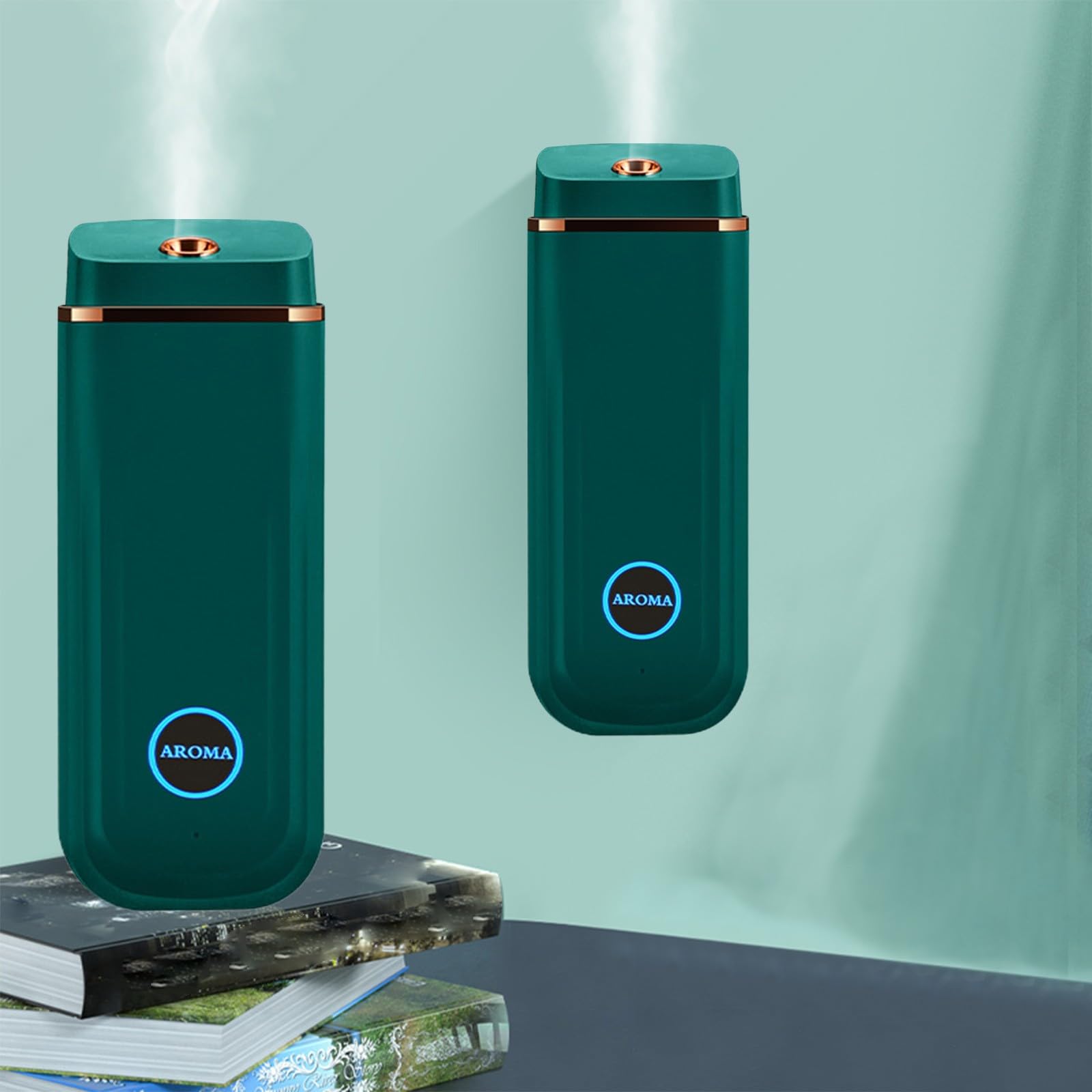 Sentmoon Essential Oil Diffusers for Home, Portable Rechargeable Aroma Humidifier with 3-Level Mode Sentmoon