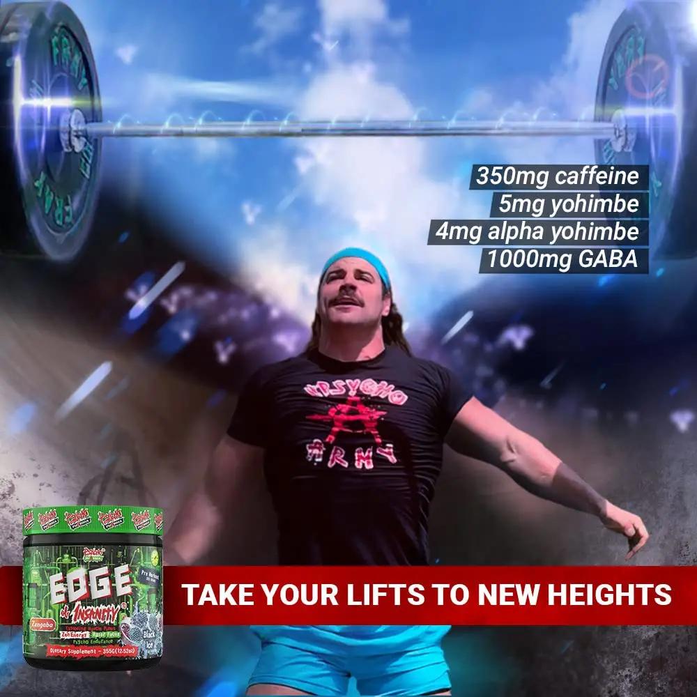 Psycho Pharma New Perfect Powders with Zengaba Energy Feel Good Focus #1 Strongest Psycho Pharma