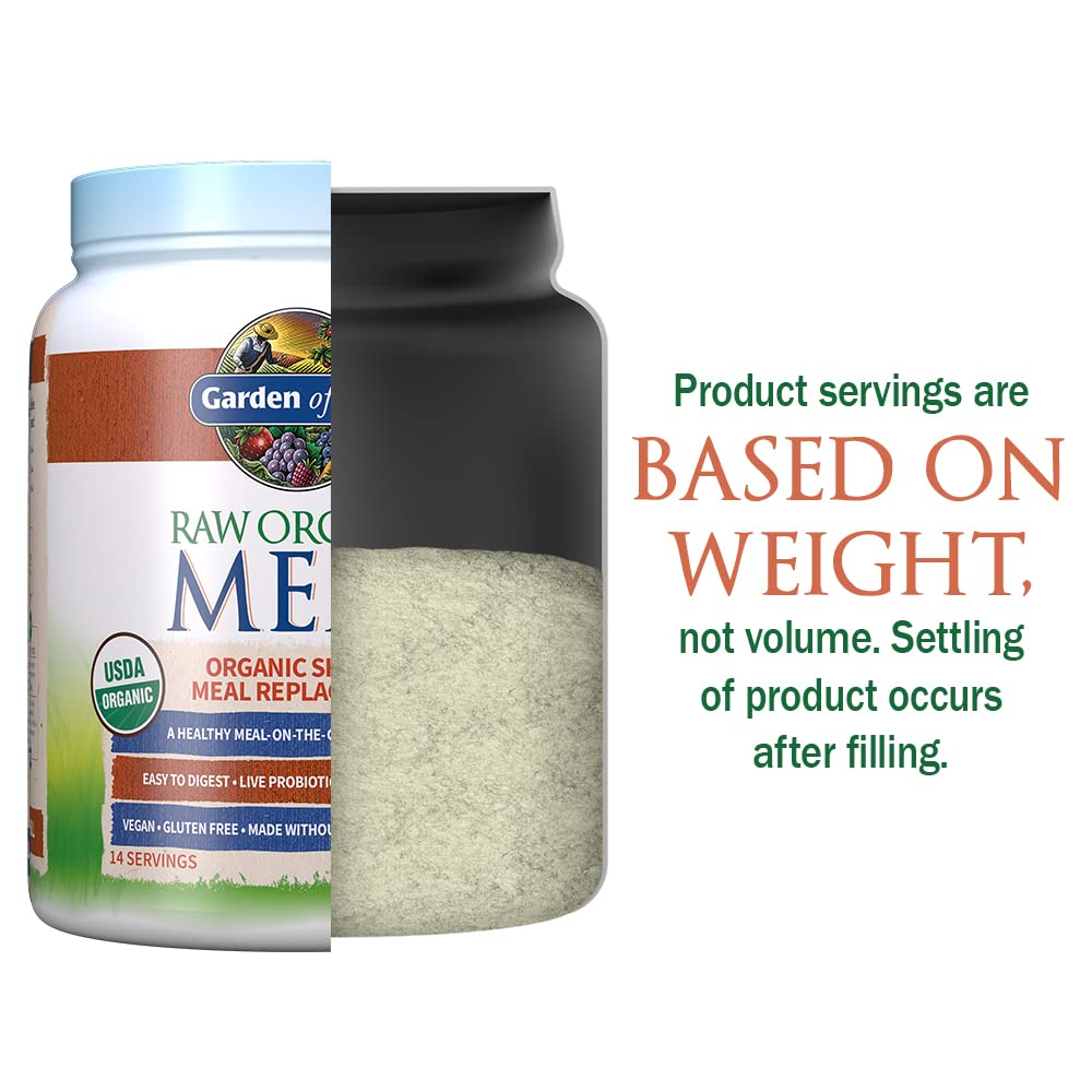 Garden of Life Meal Replacement Vanilla Chai Powder, 14 Servings